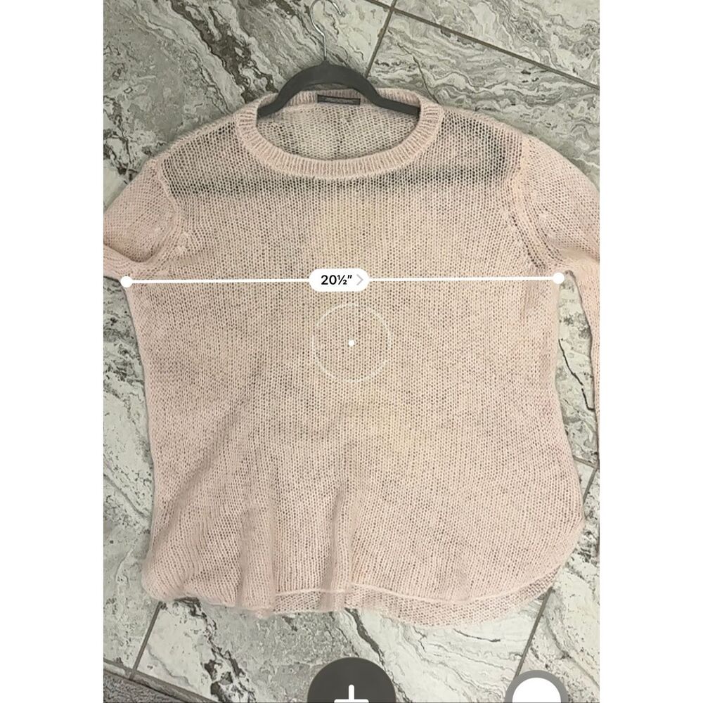 Wooded ships wool blend knit lightweight sweater, S/Med $168 G28 - Picture 6 of 8
